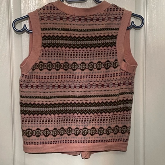 ❤️Pink knit sweater vest size s-m - Picture 2 of 15